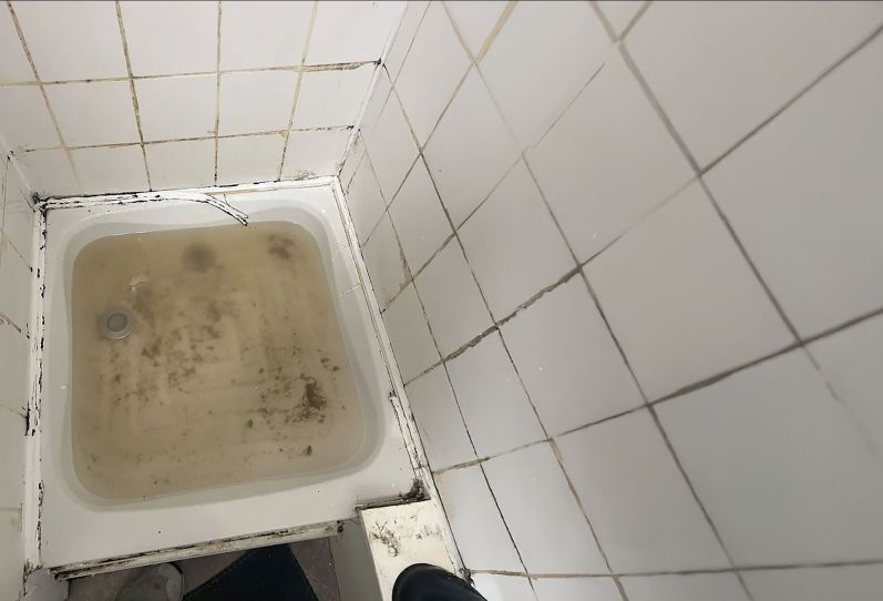 Blocked Shower Drain
